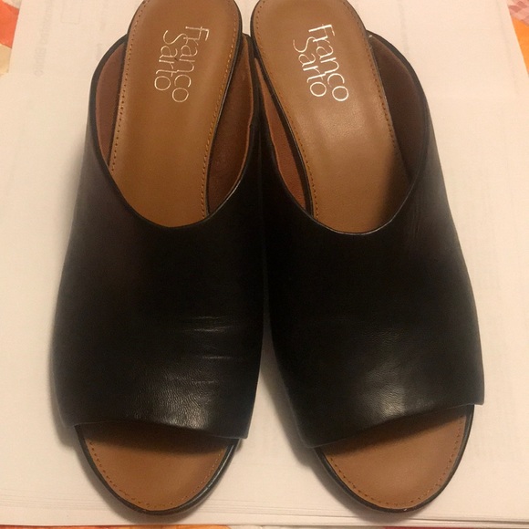Franco Sarto Shoes - Franco Sarto Size 7.5 slide wedges